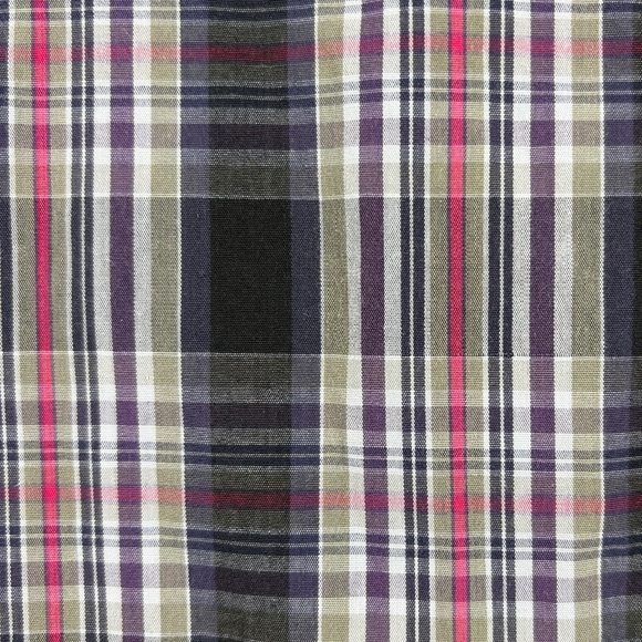 Volcom Men's Classic Fit Weirdoh Plaid II Long Sleeve Button Up Shirt | Size M - Picture 12 of 12